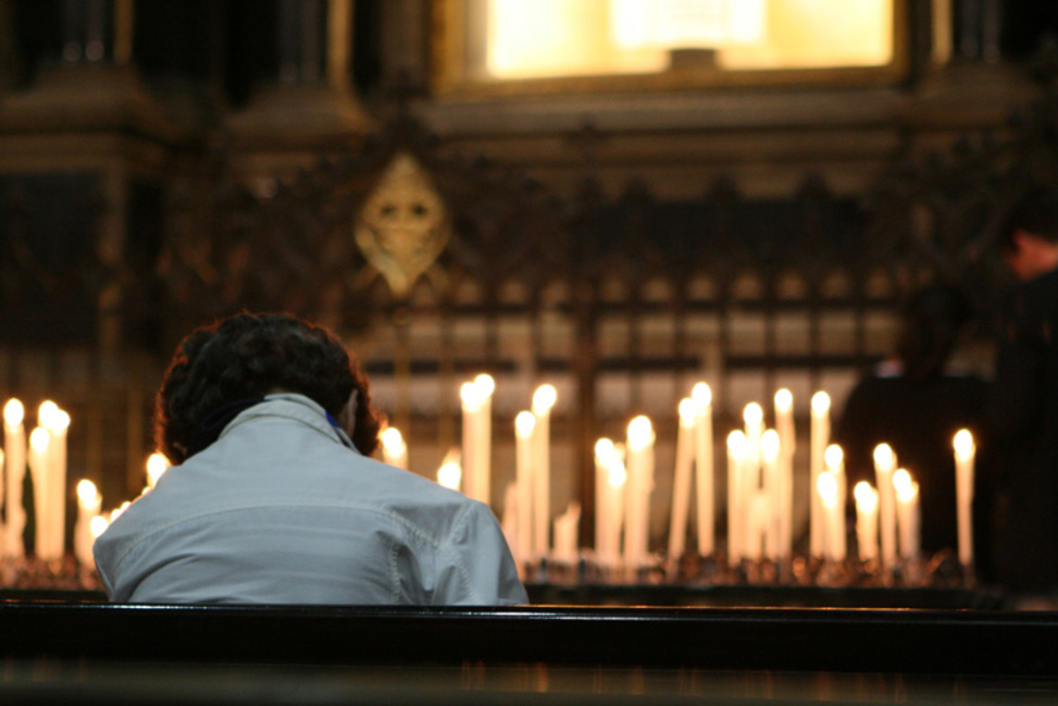 Sanctuary-Woman-at-Church