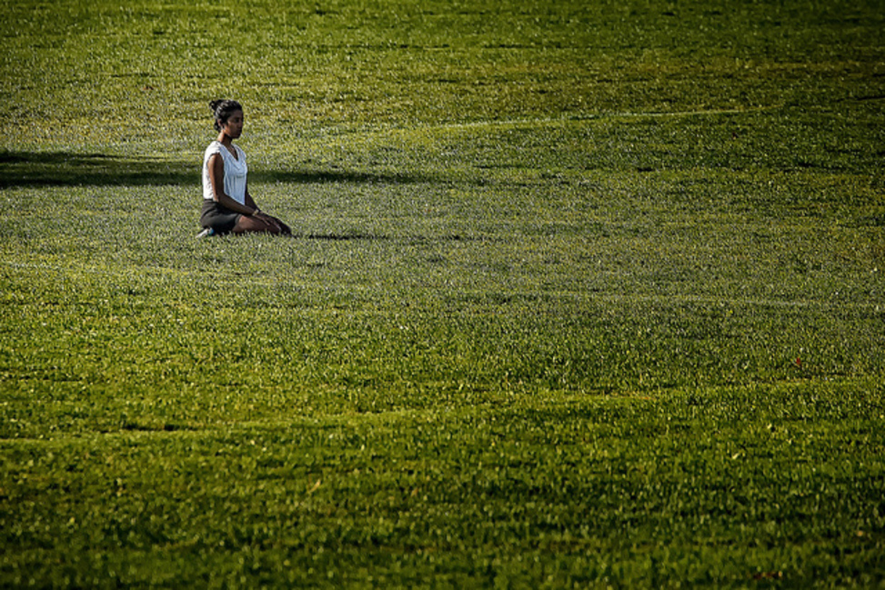 SANCTUARY - meditation in grass