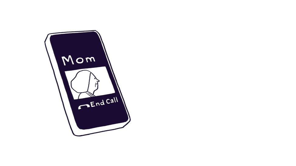 cell phone mom end call