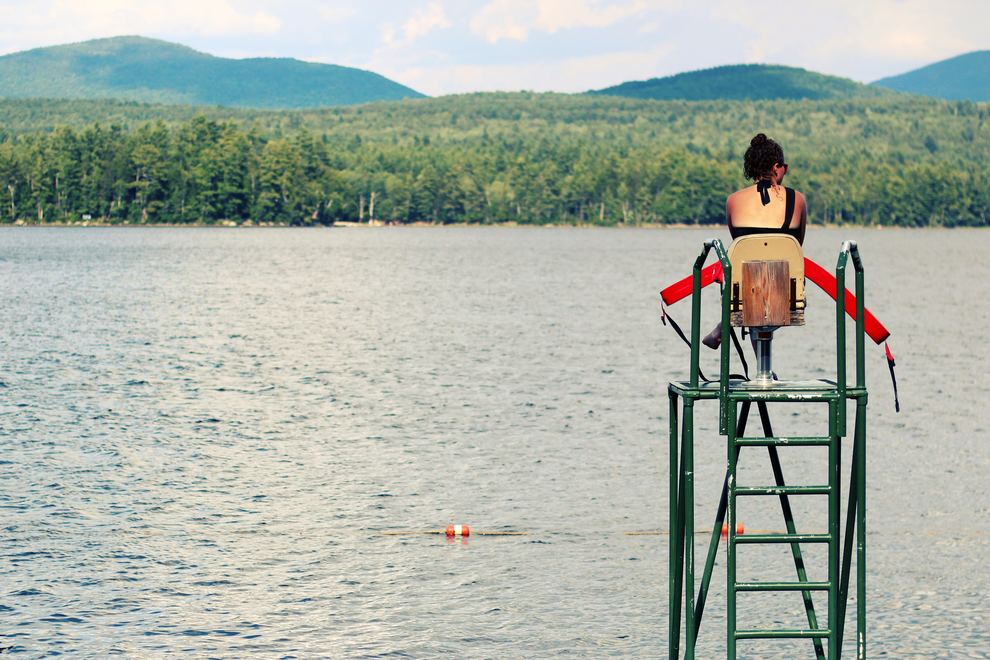 Lifeguard at Lake