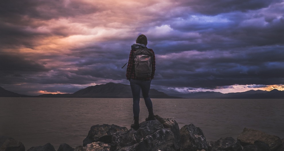 Hiker from Behind