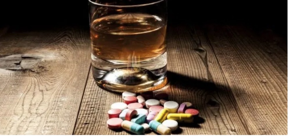 drink and pills