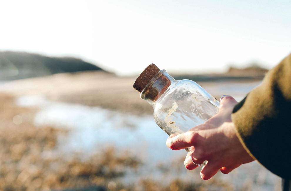 message in a bottle