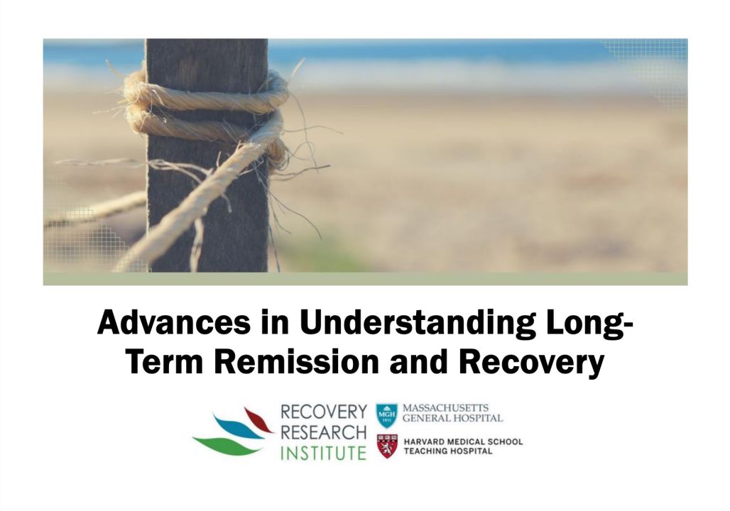 Long-Term Remission and Recovery: Research by Psychiatrist John. F. Kelly