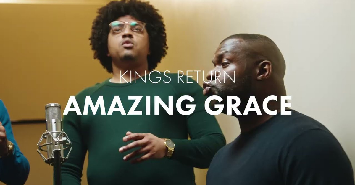 King’s Return Encore: “Amazing Grace” Acapella