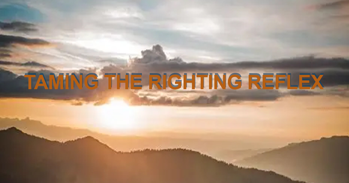 The Trouble With “The Righting Reflex”